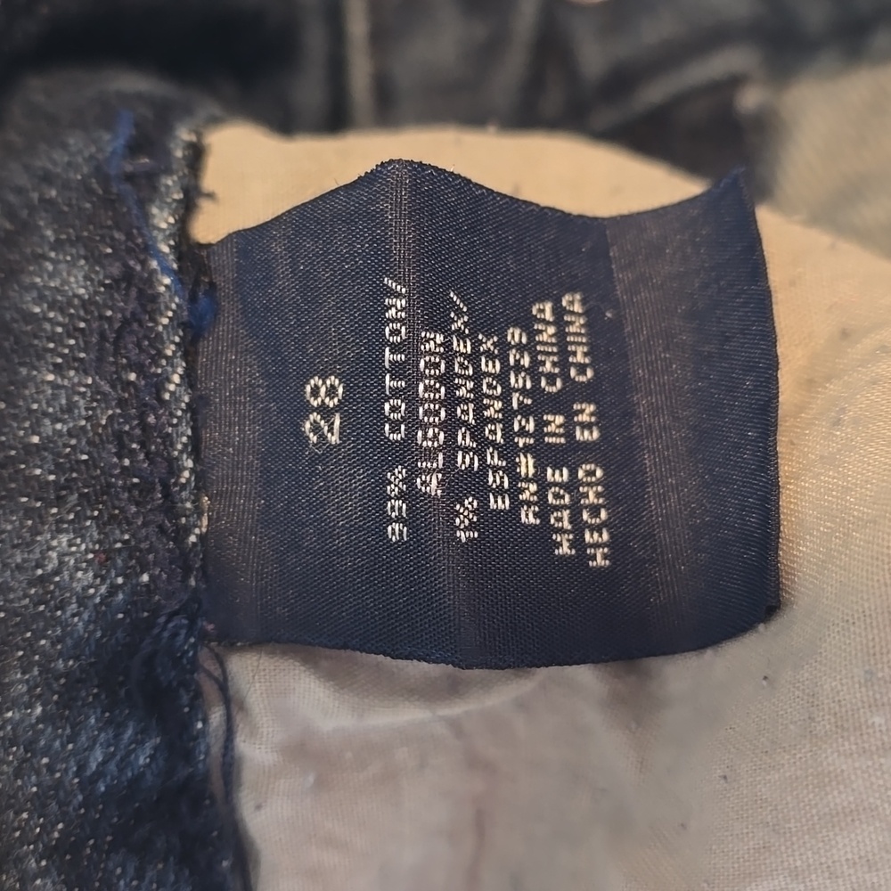 Les Halles Dark Blue Denim Ankle/Cropped Jeans Size 28 - Picture 10 of 11